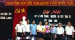 HU,UBND,UBMTQHuyện Vĩnh Linh Tổ chức gặp mặt đ/c Lê Hữu Thăng ngày 18.4.2012